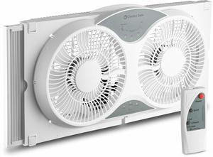9. BOVADO USA Twin Window Cooling Fan