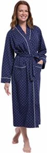 #2 PajamaGram Long Women's Cotton Robes