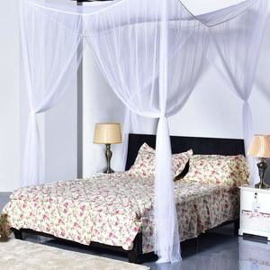 2. Goplus Mosquito Net, 4 Corner Post Bed Canopy