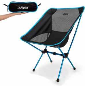 #5. Sunyear Lightweight Compact Portable Folding Camping Hiking