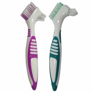 1. Gus Craft 2-Pack Denture Cleaning Brushes Set