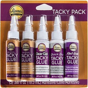 10. Aleene's 25115 Trial Pack Tacky Glue, 5pcs