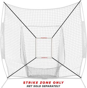 3. PowerNet Strike Zone Attachment Only for 7x7 Baseball Softball Net