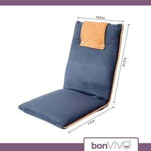 4. bonVIVO Easy II Padded Floor Chair