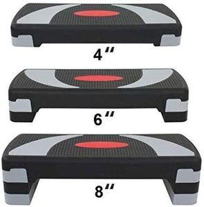 4. HomGarden 3 Adjustable Workout Aerobic Stepper