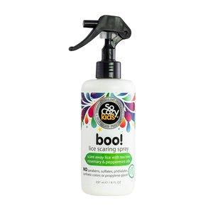 5. SoCozy Boo! Lice Scaring Spray For Kids Hair