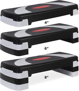 8. Best Choice Products 30in Height-Adjustable Aerobic Step Platform