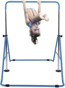 7. Tepemccu Expandable Gymnastics Bars for Kids