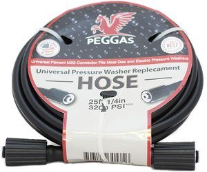 9. PEGGAS - 3200 PSI Pressure Washer Hose