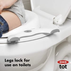 1. OXO Tot 2-in-1 Go Potty for Travel – Gray