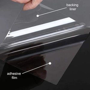 5. Kinsolar Clear Window Security Film Adhesive