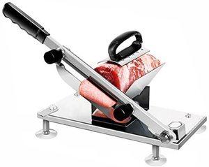 5. Manual Frozen Meat Slicer, Stainless Steel Meat Cutter