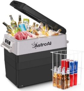 7. AstroAI Portable Freezer 12 Volt Refrigerator