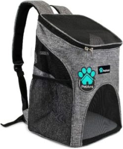 #3. PetAmini Premium Pet Carrier Backpack