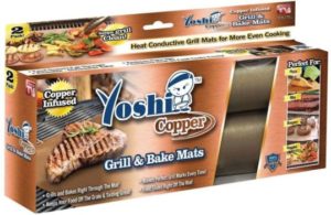 10. Yoshi Heavy Duty Copper Grill Mats