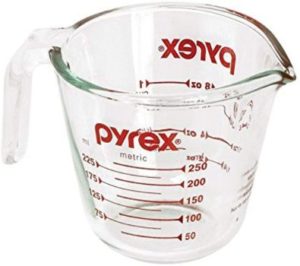 6. Pyrex Prepware 1-Cup Glass Measuring Cup