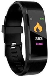 10. Smart Fitness Band for Android Your Health Steward… (Black)