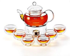 8. Kendal Glass Teapot Set