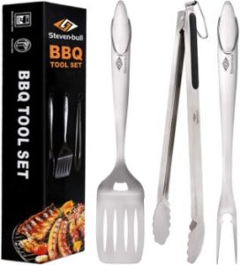 9. Steven-Bull BBQ Grilling Tool Sets