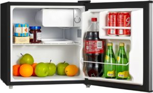 7. Midea WHS-65LSS1 Compact Reversible Single Door Refrigerator and Freezer