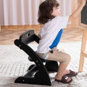 1. Houchics Wooden Toddler Chair