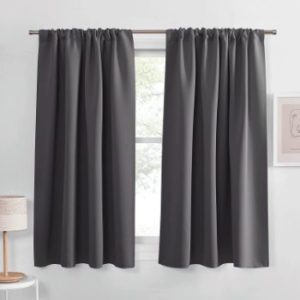 5. PONY DANCE Bedroom Blackout Curtains