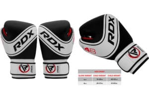 RDX Kids Boxing Gloves Maya Hide Leather 4oz 6oz Junior Punch Bag MMA Training Muay Thai Mitts