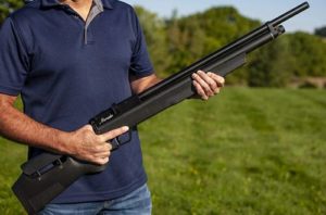10. Benjamin Marauder Synthetic Stock PCP-Powered Multi-Shot Bolt-Action Pellet Hunting Air Rifles