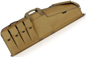 For a secure grasp on your gun, customize the Pluck to Fit foam. 9. Savior Equipment Soft Long Rifle Case & Gun Bag with Padded Handle 